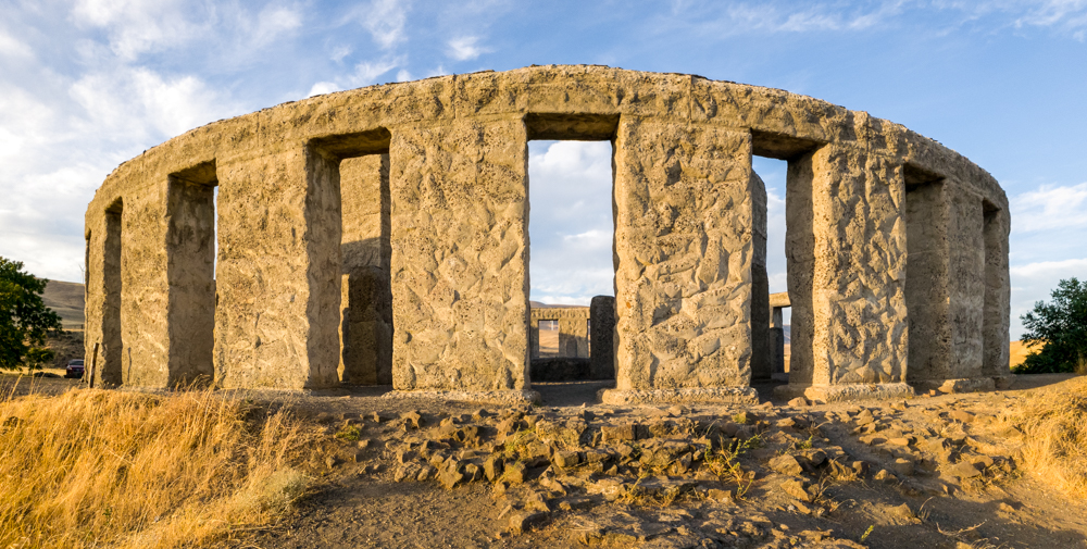 American Stonehenge exterior view